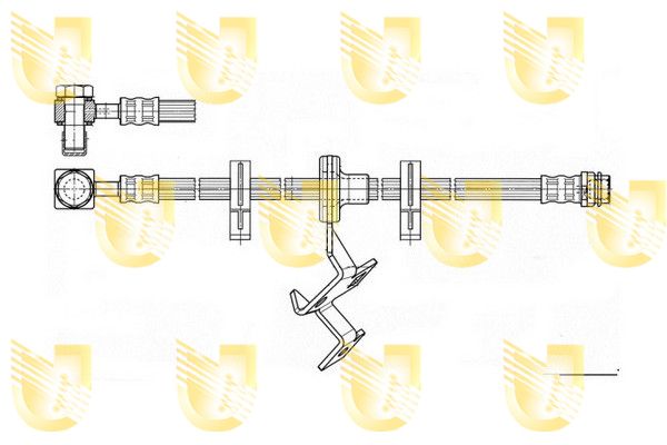 UNIGOM Тормозной шланг 377940