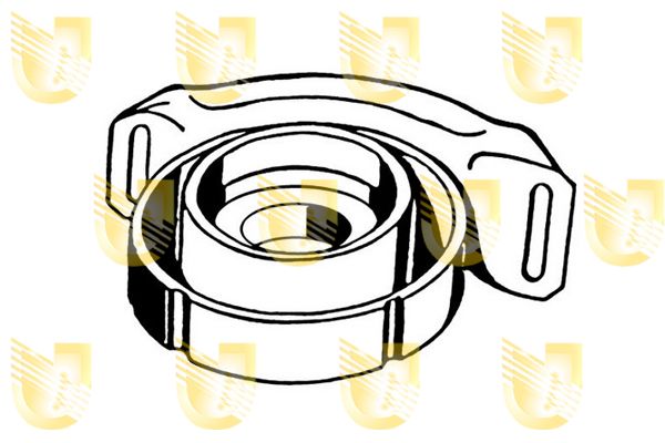 UNIGOM Подвеска, карданный вал 381018