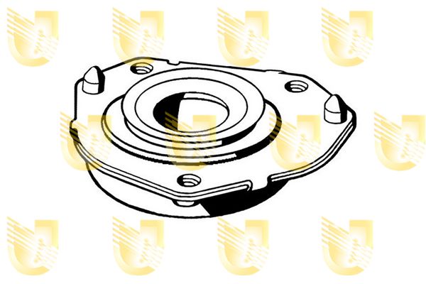 UNIGOM Опора стойки амортизатора 390204