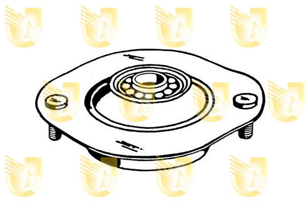 UNIGOM Опора стойки амортизатора 391116