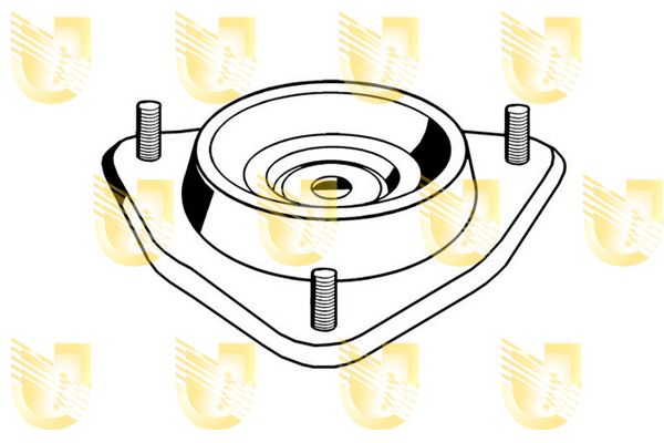 UNIGOM Опора стойки амортизатора 391409