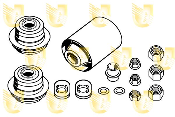 UNIGOM ремонтный комплект, рычаг подвески 391622K