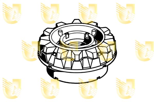 UNIGOM Опора стойки амортизатора 391810