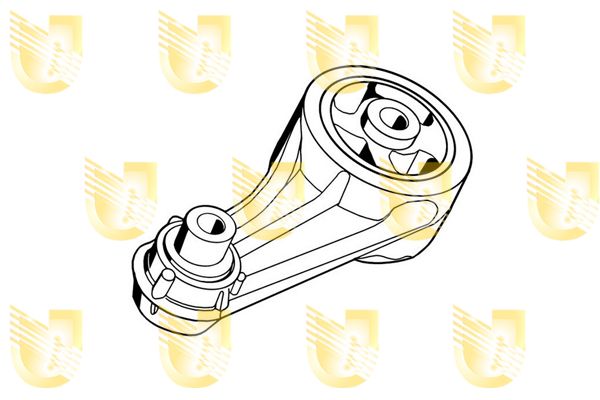 UNIGOM Подвеска, двигатель 396156