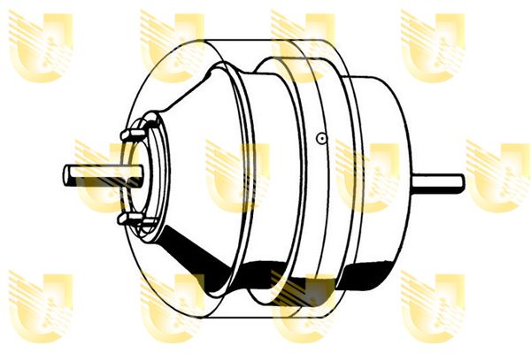 UNIGOM Подвеска, двигатель 396201