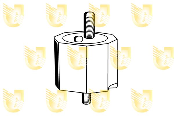 UNIGOM Подвеска, двигатель 396304