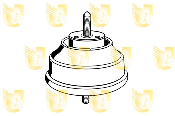 UNIGOM Подвеска, двигатель 396309