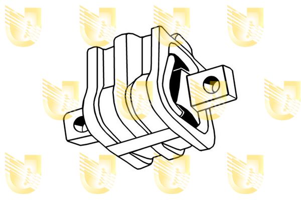 UNIGOM Подвеска, двигатель 396618
