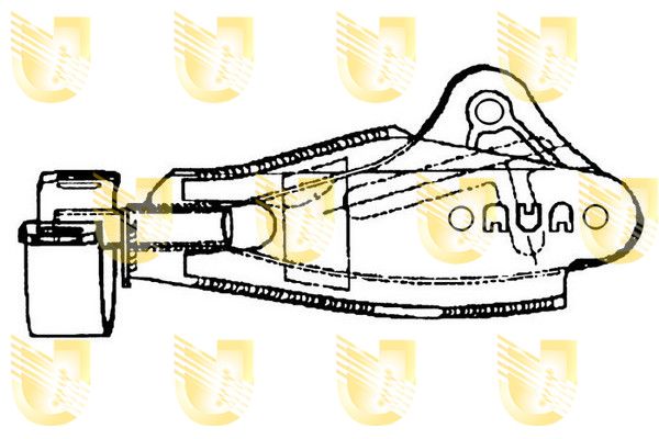 UNIGOM Подвеска, двигатель 396710