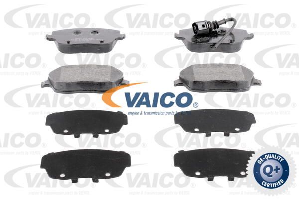 VAICO Комплект тормозных колодок, дисковый тормоз V10-8180