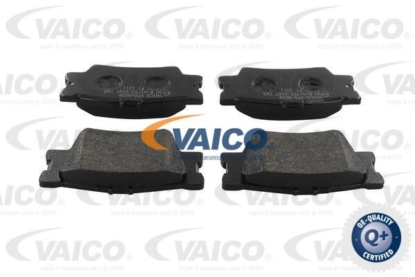VAICO Комплект тормозных колодок, дисковый тормоз V70-0028