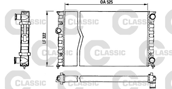 VALEO Radiators, Motora dzesēšanas sistēma 230505