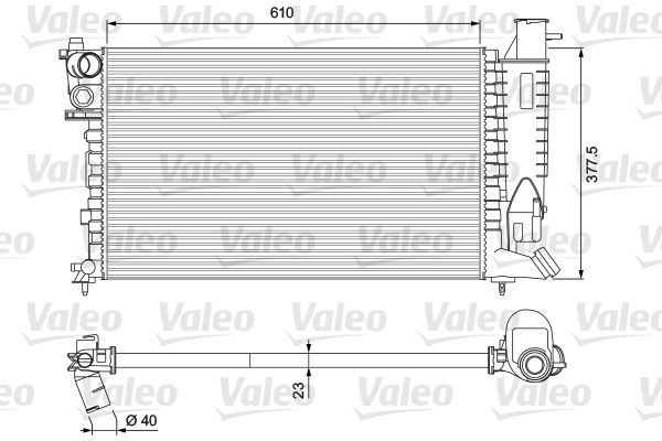 VALEO Radiators, Motora dzesēšanas sistēma 231010