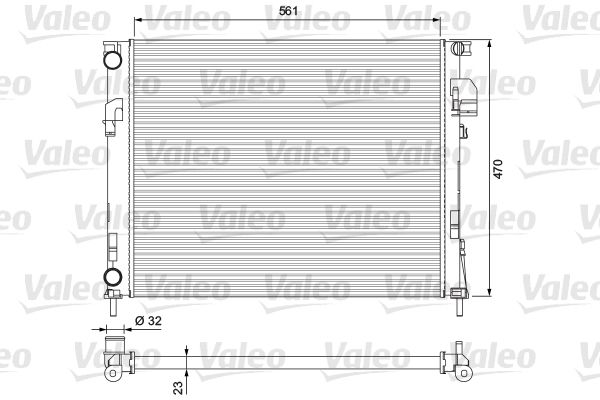 VALEO Radiators, Motora dzesēšanas sistēma 232853