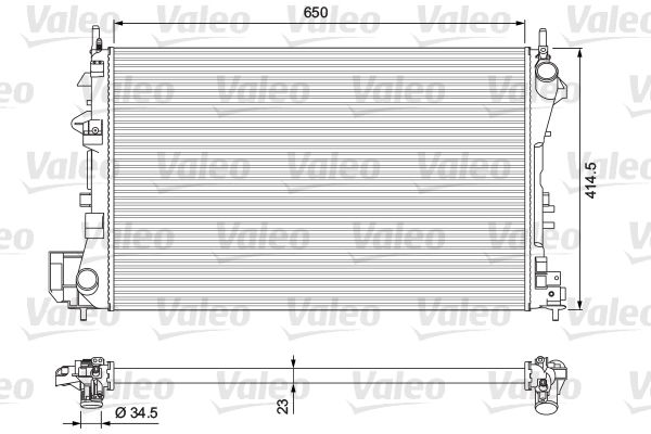 VALEO Radiators, Motora dzesēšanas sistēma 232879