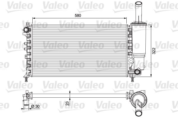 VALEO Radiators, Motora dzesēšanas sistēma 232923