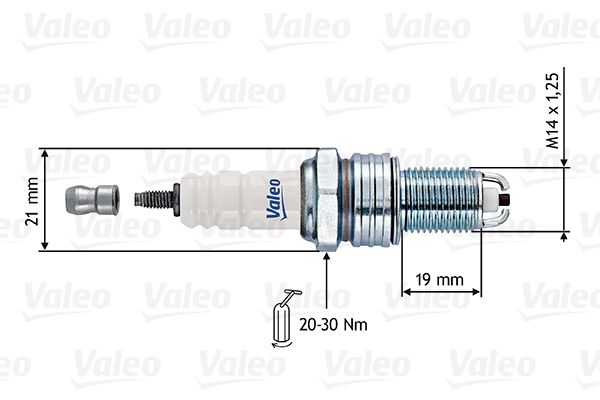 VALEO Aizdedzes svece 246907