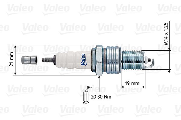 VALEO Aizdedzes svece 246915