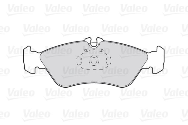 VALEO Комплект тормозных колодок, дисковый тормоз 301046