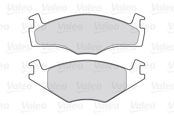 VALEO Комплект тормозных колодок, дисковый тормоз 301124