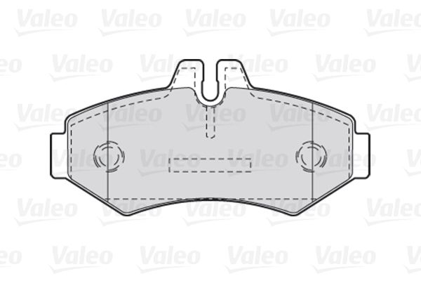 VALEO Комплект тормозных колодок, дисковый тормоз 301300