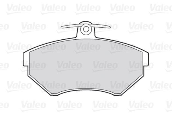VALEO Комплект тормозных колодок, дисковый тормоз 301330
