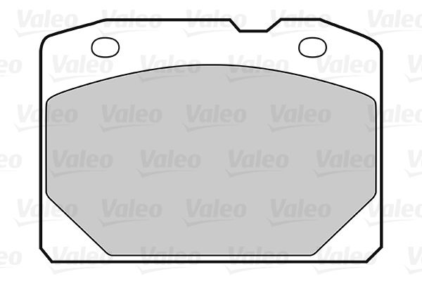 VALEO Комплект тормозных колодок, дисковый тормоз 301405