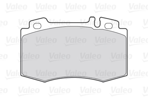 VALEO Комплект тормозных колодок, дисковый тормоз 301445
