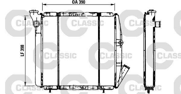 VALEO Radiators, Motora dzesēšanas sistēma 310851