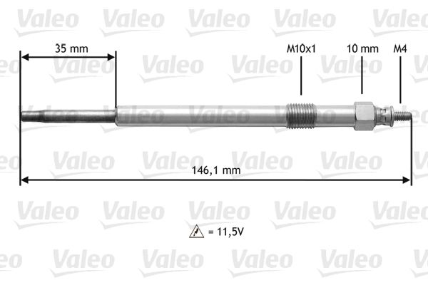 VALEO Kvēlsvece 345139