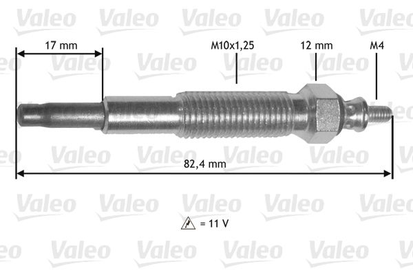 VALEO Kvēlsvece 345199