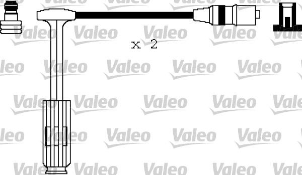 VALEO Комплект проводов зажигания 346145
