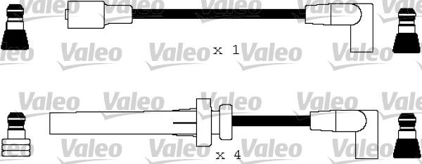 VALEO Комплект проводов зажигания 346167