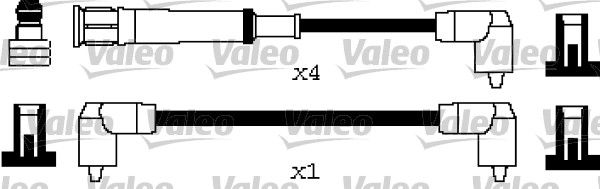 VALEO Комплект проводов зажигания 346211