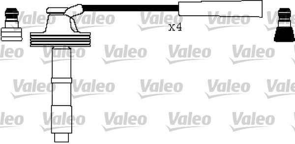 VALEO Комплект проводов зажигания 346326