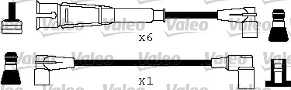 VALEO Augstsprieguma vadu komplekts 346360