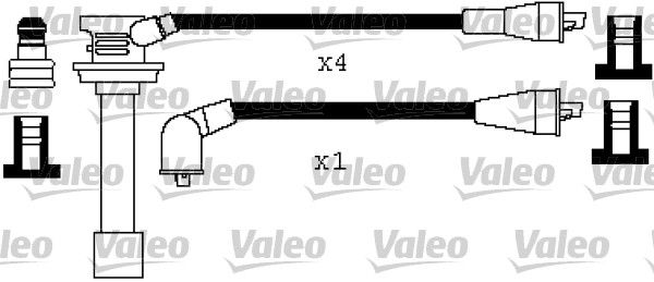VALEO Комплект проводов зажигания 346533