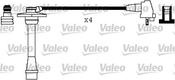 VALEO Комплект проводов зажигания 346558