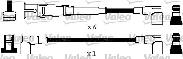 VALEO Комплект проводов зажигания 346567