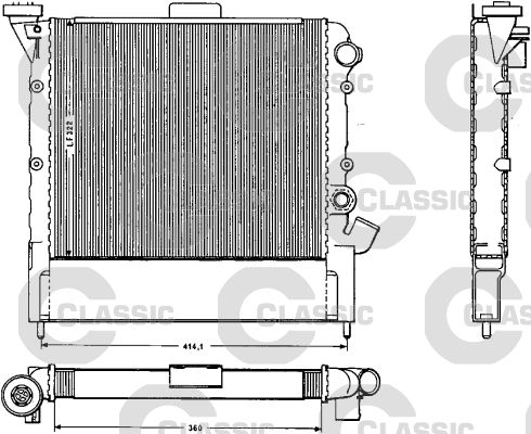 VALEO Radiators, Motora dzesēšanas sistēma 383852