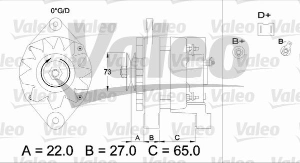 VALEO Ģenerators 436453