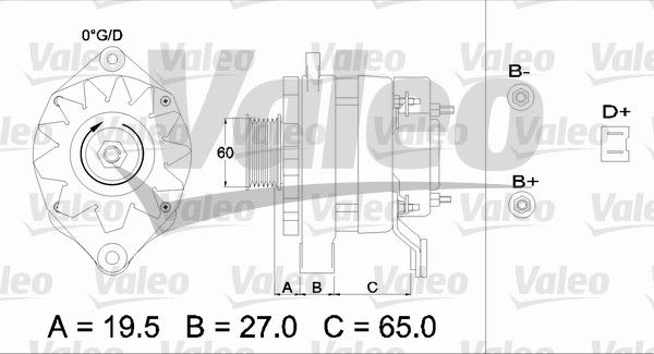 VALEO Ģenerators 436454