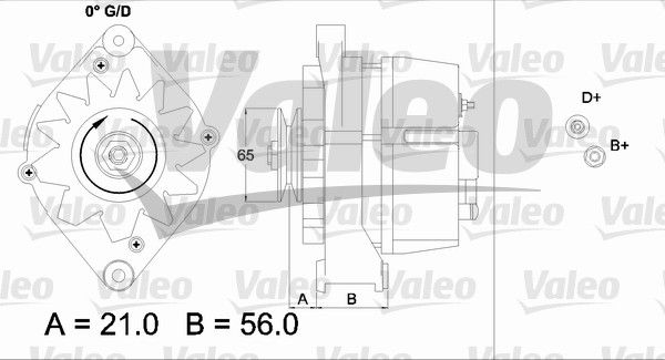 VALEO Ģenerators 437110