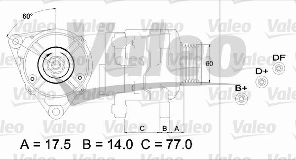 VALEO Ģenerators 437388