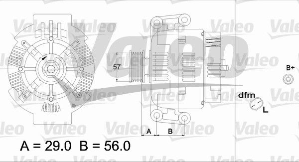 VALEO Ģenerators 437420