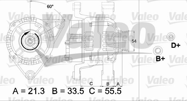 VALEO Ģenerators 437466