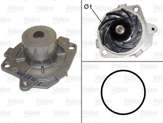 VALEO Водяной насос 506590