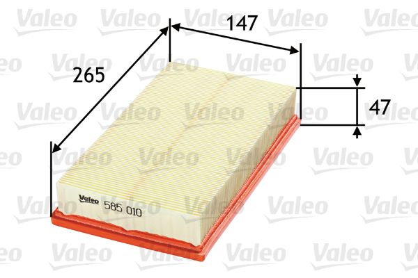 VALEO Воздушный фильтр 585010