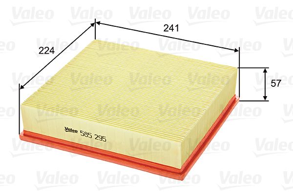 VALEO Gaisa filtrs 585295