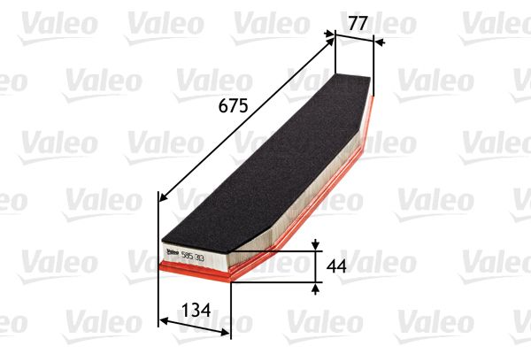 VALEO Воздушный фильтр 585313